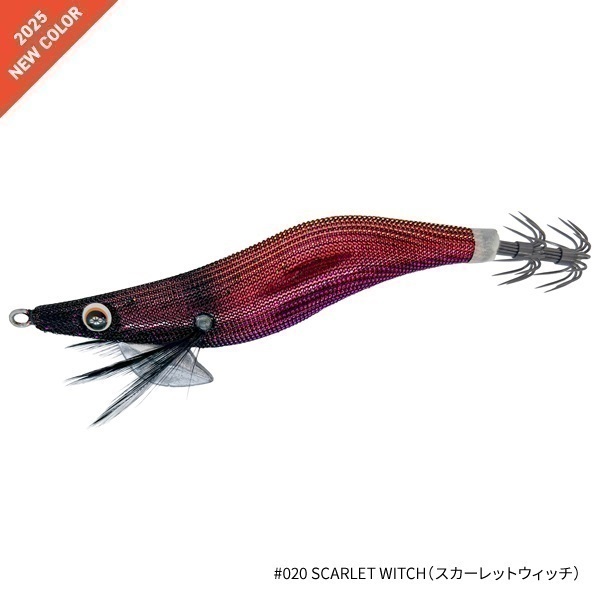 THE EGI Back at One【エギ/エギング/アオリイカ/コウイカ/堤防・防波堤・波止イカ釣り】(3.5号-SCARLET WITCH(スカーレットウィッチ))